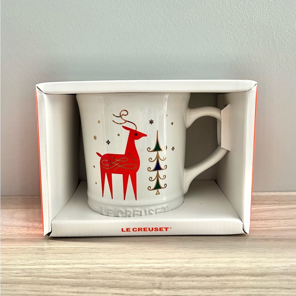 Le Creuset Noel Collection 14-oz Reindeer Mug